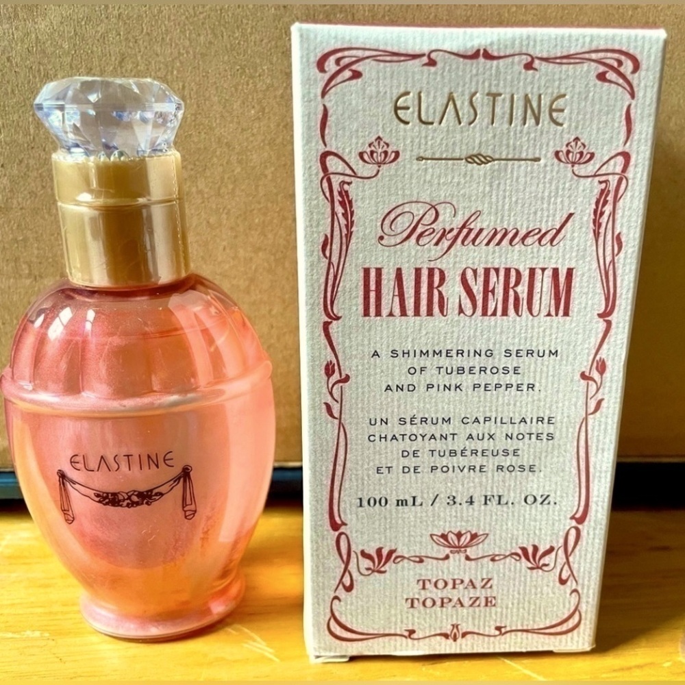 💇🏻‍♀️ TOPAZ Scent Perfumed Hair Serum Avon Elastine Line Discontinued Shimmer